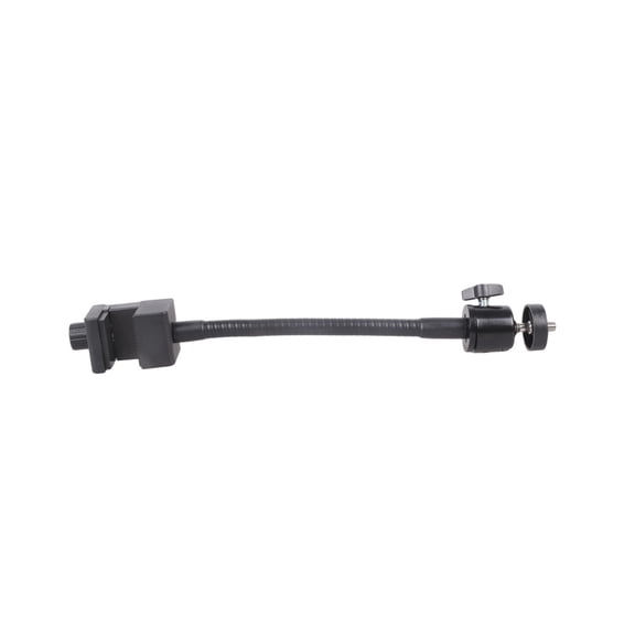 360 Degree Rotating Head Clamp Mount Extender With Soft Tube For Camera LED Light And Microphone Holder