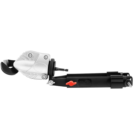 360 Degree Rotating Head Metal Shearing Attachment Sharp Blade Cutter for 18 Gauge Galvanized Steel 20 Gauge Stainless Steel Aluminum Plastic Cardboard