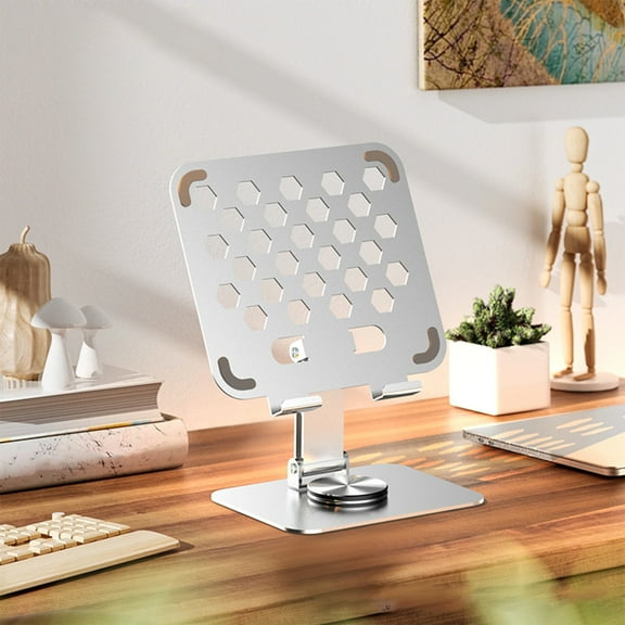 360 Degree Rotating Hollow Backboard Heat Dissipation Integrated Folding Lightweight Portable All Metal Painting Game Tablet Stand