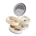 thumbnail image 1 of 360 Degree Rotating Jewelry Organizers With Multiple Layers For Earrings Necklaces Rings ABS Materials Storage Box, 1 of 8