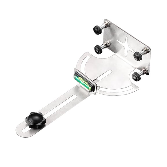 360 Degree Rotating Lasers Level Holder With Fluorescent Night Bubble And Tool Less Wall Mounting For Easy Installation