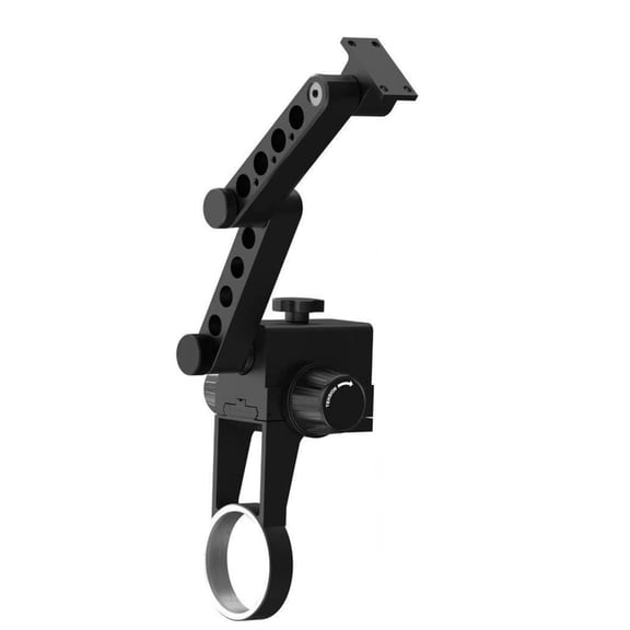 360 Degree Rotating Metal Microscope Arm with Telescopic Foldable Feature Adjustable Mount for Scientific Exploration