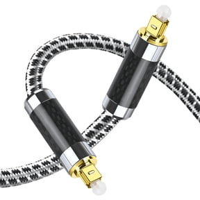 360 Degree Rotating Optical Audio Cable, Anti-Oxidation and Anti-Corrosion Design for Lasting Use in Any Environment