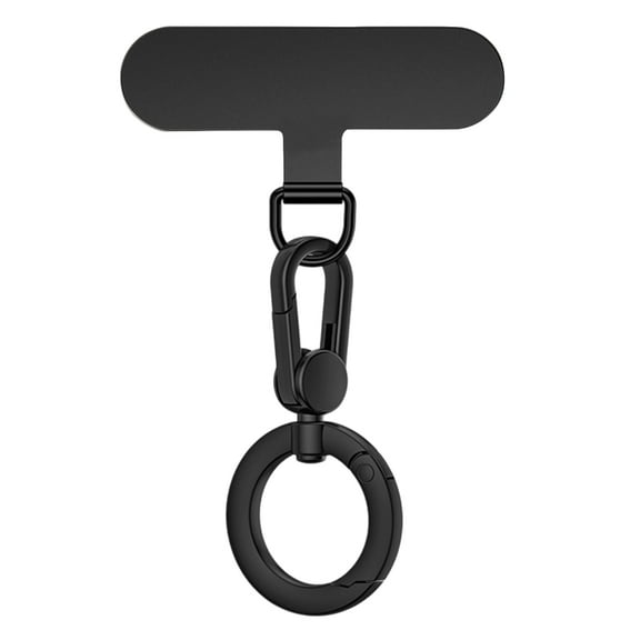 360 Degree Rotating Phone Lanyard Detachable Carabiner Hook Stainless Steel Clip Suitable For Mobile Devices Daily Use