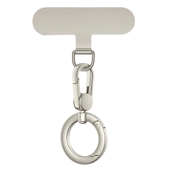 360 Degree Rotating Phone Lanyard Detachable Carabiner Hook Stainless Steel Clip Suitable For Mobile Devices Daily Use