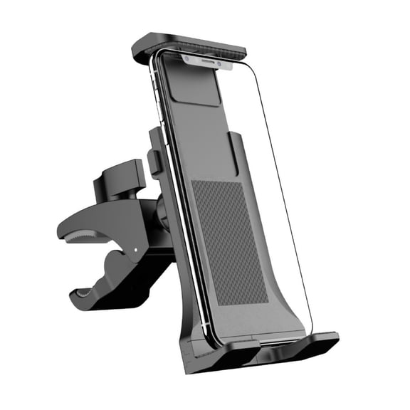 360 Degree Rotating Phone Mount for Bikes and Treadmills Adjustable Phone Tablet Holder Fit Fitness Devices
