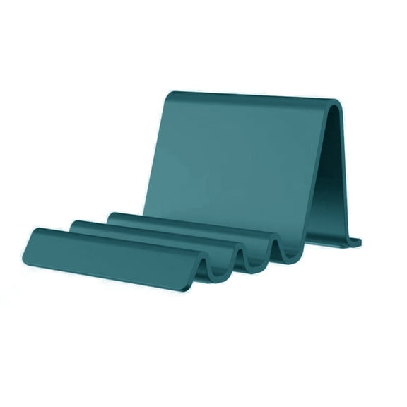 360 Degree Rotating Phone Tablet Stand Ergonomic Waving Design For Bedside Desk Office Travel Stable