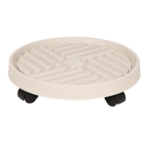 360 Degree Rotating Plant Mover Rack Heavy Duty Plastic Base Locking Wheels For Moving Large Indoor Outdoor Potted Trees