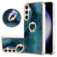 thumbnail image 1 of 360 Degree Rotating Ring Stand Case for Samsung Galaxy A14 5G,Dteck Shockproof Marble Patterned TPU Case Kickstand Slim Back Cover, Green, 1 of 6