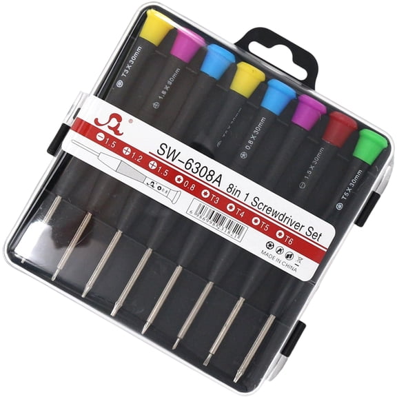 360 Degree Rotating Screwdriver Set Nonslip Grip Ideal For Work And General Maintenance Electronic Repair Tool