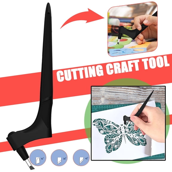 360 Degree Rotating Stainless Steel Precision Art Carving Cutting Tool For Multi-Media Handmade Craft Graphic Creation