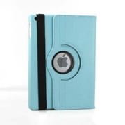 360 Degree Rotating Stand Case Leather Compatible with iPad Air 4 10.9" 2020, Multi-Angle Viewing, Auto Sleep Wake Smart Cover Sleeve GMYLE (Sky Blue)
