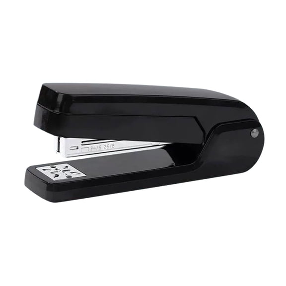 360 Degree Rotating Stapler with Deep Reach for Booklet Binding, Heavy Duty Desktop Stapler for Home Office and Daily Use