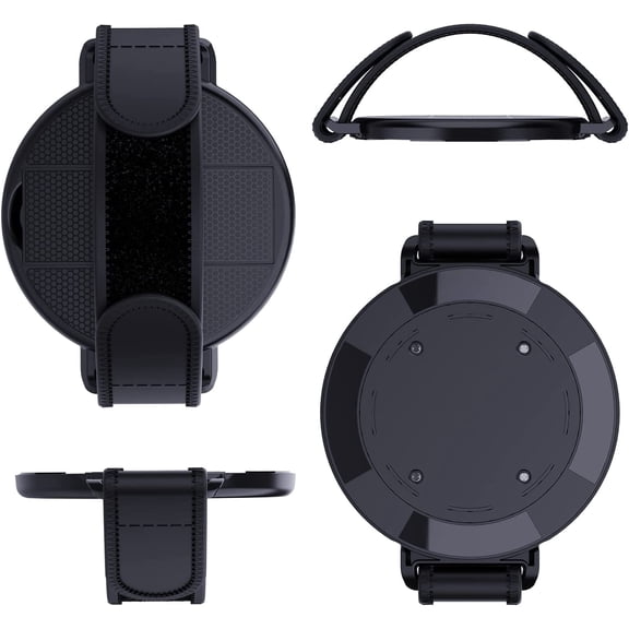 360 Degree Rotating Sticky Tablet Stand, Multi-Angle Adjustable Adhesive Tablet Stand with Hand Strap, Compatible with iPad Pro 11/12.9, Air, Samsung Galaxy Tabs, 9.7"-13" Tablets