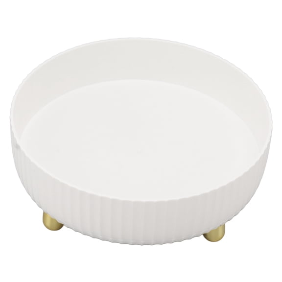 360 Degree Rotating Storage Rack Organizer Round Cosmetic Spice Rack Turntable for Kitchen Cabinet Pantry