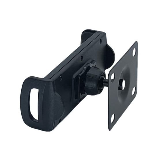 360 Degree Rotating Tablet Wall Holder Plastic & Metal Wall Mounted Tablet Holder for 4.7 to 14 Inch Tablet & Smartphone