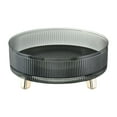 thumbnail image 1 of 360 Degree Rotating Turntable Organizer Storage Tray Spice Rack Decorative Serving Tray for Countertop Bathroom Room Green, 1 of 7