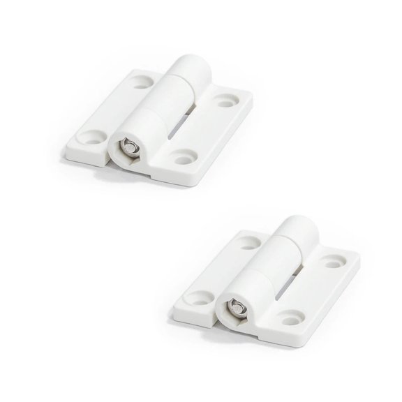 360 Degree Rotation Adjustable Damping Torque Hinge for Furniture Hardware Cabinet Doors Free Stop Positioning Plastic Hinges