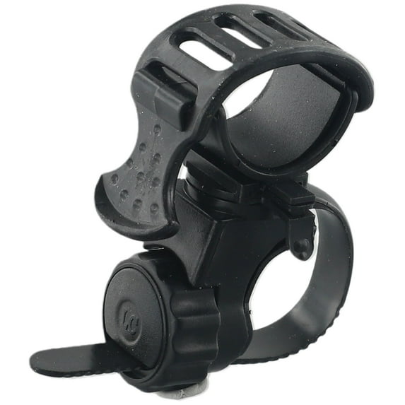 360 Degree Rotation Bicycle Handlebar Light Bracket Flashlight Lamp Holder