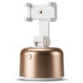 thumbnail image 1 of 360 Degree Rotation Smart Selfie Holder Auto Face Object Tracking Live Stream Holder Video Vlog Shooting for iPhone Android Smartphone (Golden), 1 of 5