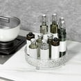 thumbnail image 1 of 360-Degree Spinning Turntable Organizer for Kitchen Cabinet & Refrigerator | Clear Plastic Lazy Susan for Spices, Condiments & Cosmetics | 9-Inch Rotating Storage Tray, 1 of 6