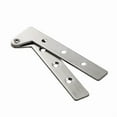 thumbnail image 1 of 360 Degree Stainless Steel Rotating Door Hinge, Heavy Duty Mute Cabinet Hinge, Rustproof 360° Rotation Hinge for Double Doors, French Doors, Windows, Tool Boxes, Furniture and Home Improvement, 1 of 9
