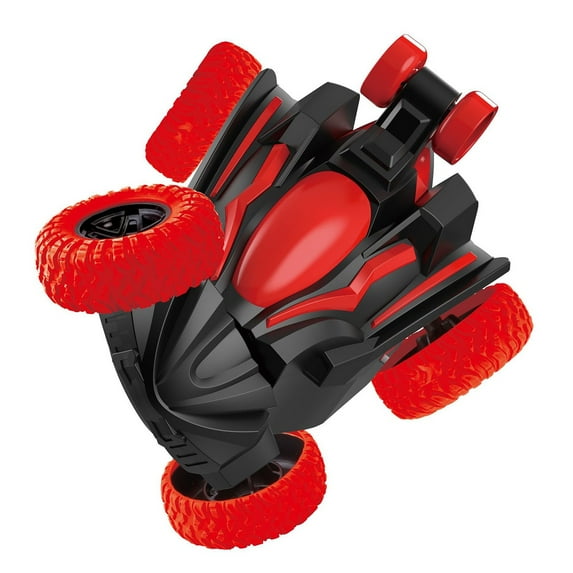 360 Degree Stunt Remote Control Car with Flips, Lights and Music, Rechargeable RC Vehicle for Indoor and Outdoor Action Play
