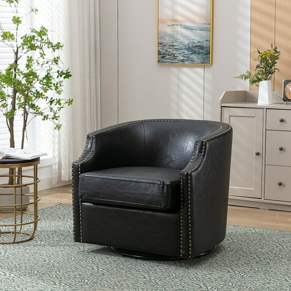 360 Degree Swivel Accent Chair Recliner, Upholstered Glider Nursery Chair, Swivel Accent Chair, Corner Chairs With Metal Base, For Living Room Bedroom Office Apartment