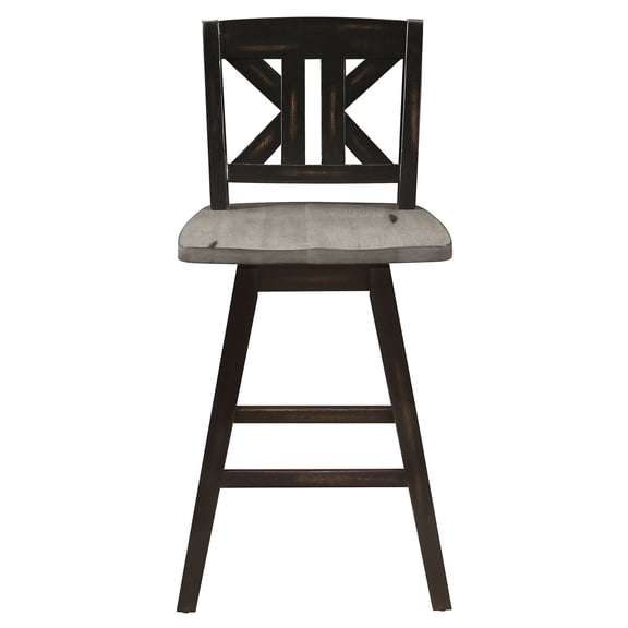 360-Degree Swivel Divided X-Back / Dining Counter Chairs