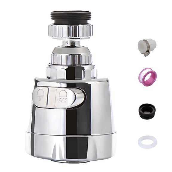 360 -Degree Swivel Kitchen Sink Faucet Aerator Water Saving Tap Aerator Faucet Nozzle For Kitchen, Bathroom Faucet - M