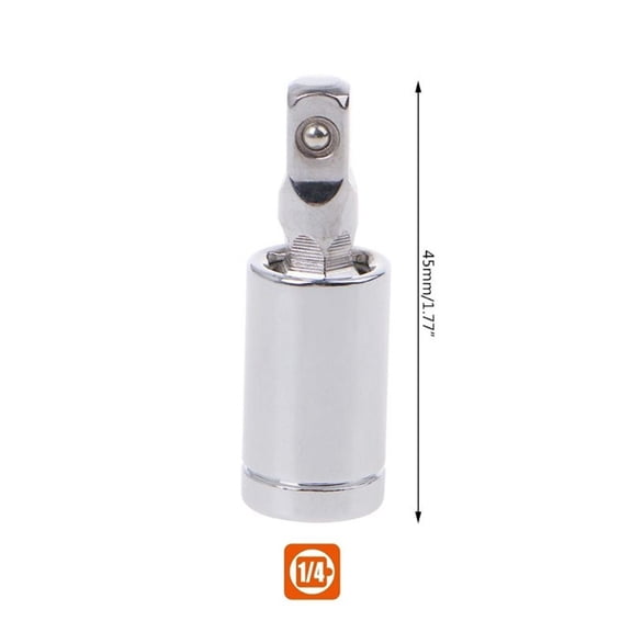 360 Degree Swivel Knuckle Joint Air Wobble Socket Adapter Hand Tool 1 2 3 8 1 4 Ratchet Angle Extension Socket Adapter