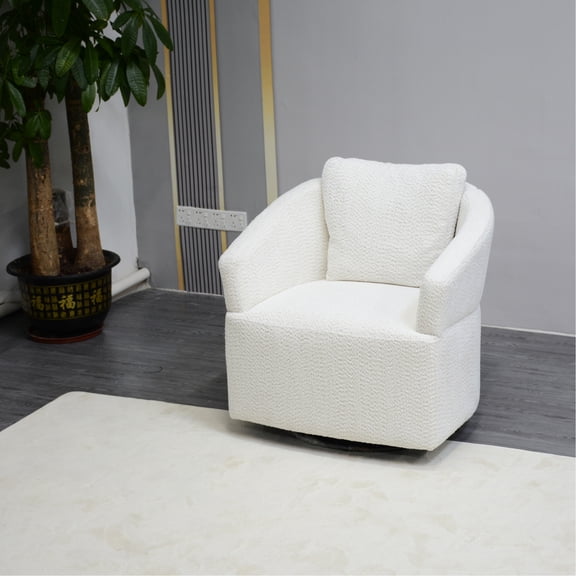 360 Degree Swivel, Pillow Top Arms - In Living Room, Cozy and Flexible Seating