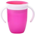 thumbnail image 1 of 360 Degree Toddler Training Cup Baby Drinking Cup Dual Handles Spill Resistant Open Rim Design Children Accessory Tool, 1 of 6