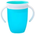 thumbnail image 1 of 360 Degree Toddler Training Cup Baby Drinking Cup Dual Handles Spill Resistant Open Rim Design Children Accessory Tool, 1 of 6