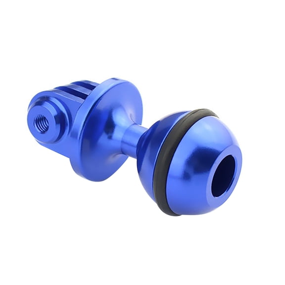 360-Degree Universal Rotation Ball Head Adapter for GoPro Cameras, Easy Installation for Motorcycles and DIY Projects