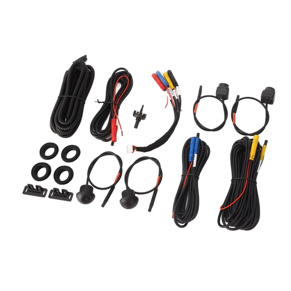 360 Degree View Car Camera System 360 Car Camera System 4 Cameras Panoramic Surround View Starlight Night Vision IP68 for Auto Radio