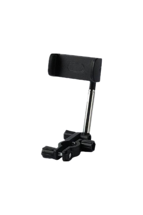360 Degrees Car Rearview Mirror Mount Phone Holder GPS Stand Adjustable Support, Black