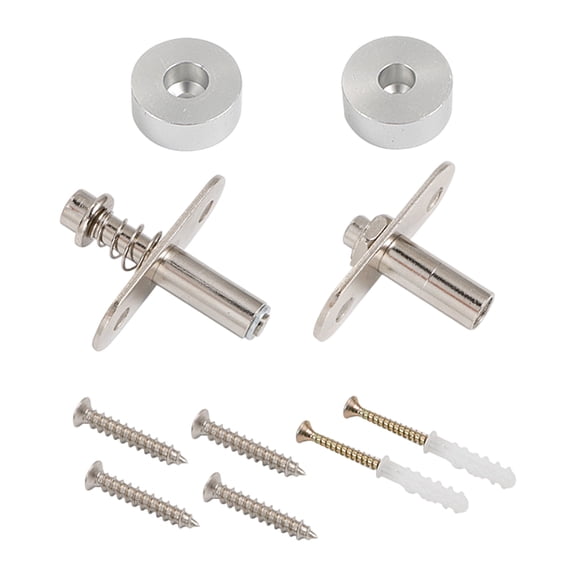 360 Degrees Concealed Pivots Hinge Replacement Adjustable Pivots Door Hinge for Wood Slats Grills Screen Partition Divider