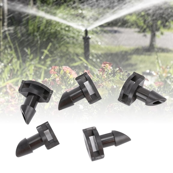 360 Degrees Drip Irrigation Atomizing Refraction Nozzle Micro Sprayer for Garden - 0.7 x 0.6 in / 1.7 x 1.4 cm, 200 Pack