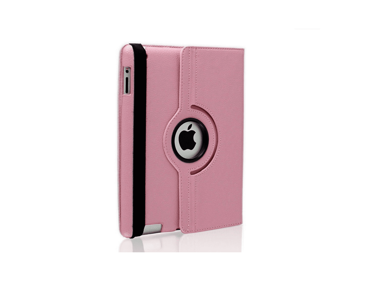 Custodia In Pelle Con Rotazione 360° Per IPad Mini 1, 2 E 3 | Cover Folio Con Supporto E Chiusura Elastica, Colore Azzurro - 5