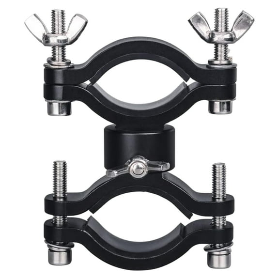 360 Degrees Rotating Cycling Torch Clip Bike Light Mounting Bracket Bike Torch Clamp Bike Flashlight Bracket Light Mount