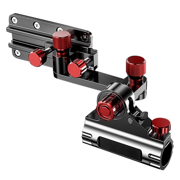 360 Degrees Rotating Double Head Rod Corner Frame Tube Fishing Rod Support Fishing Box Chair Double Turret Support