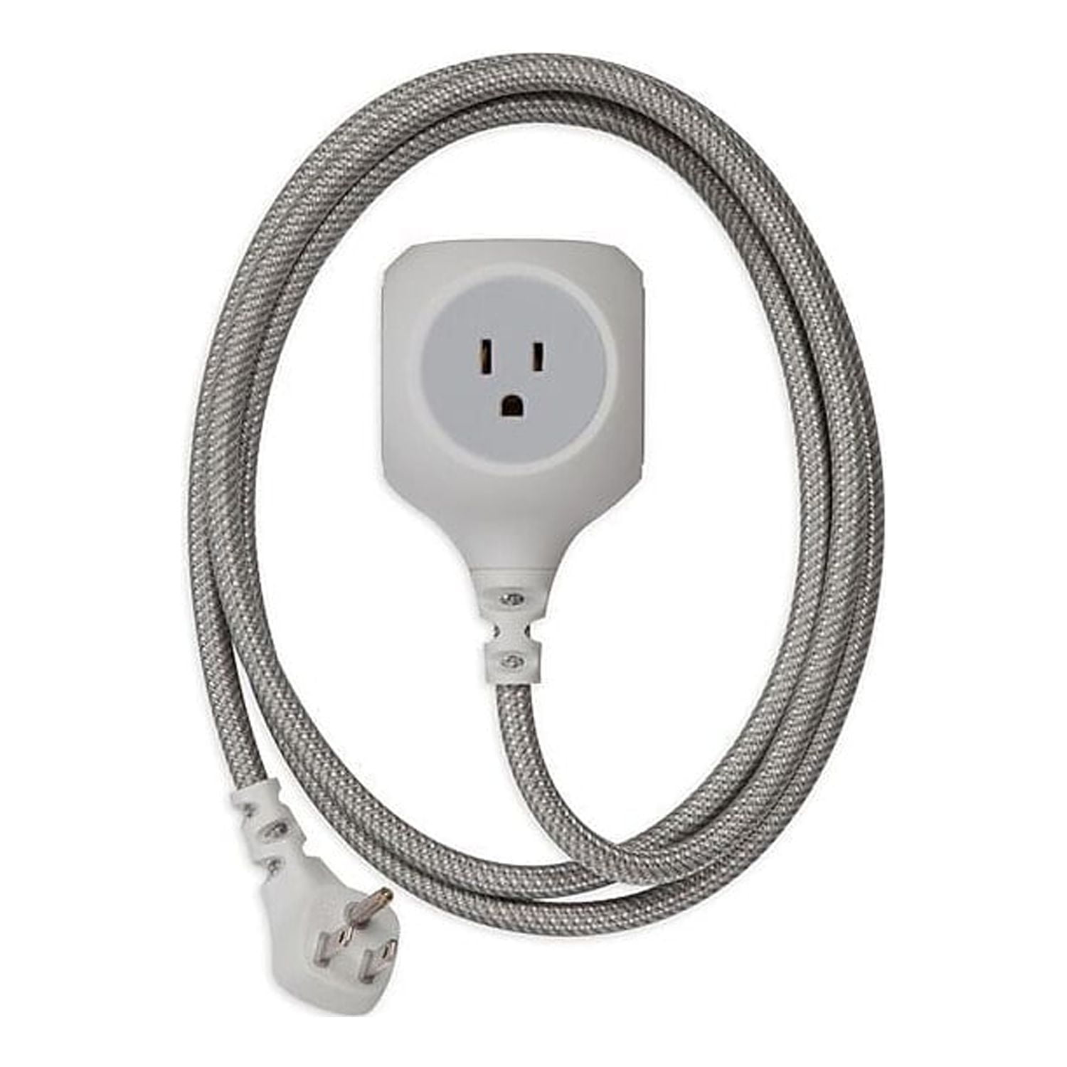 360 Electrical 6 Feet Braided Cord USB Grey 360470-8CA4ESC1