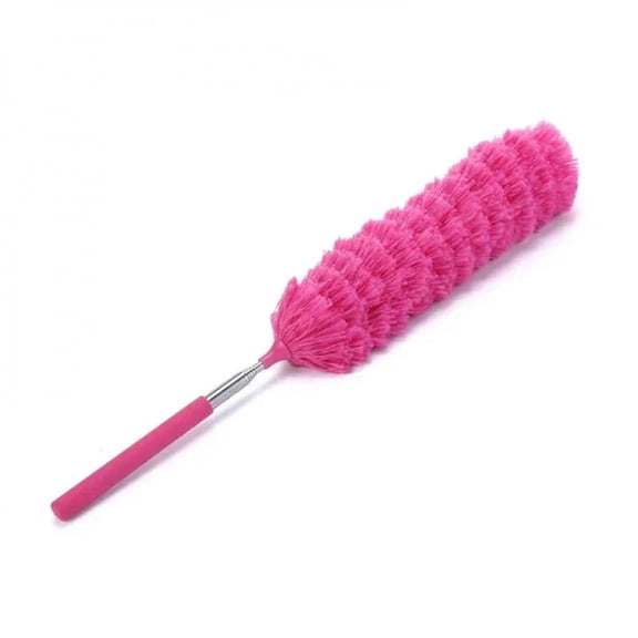 360 Electrostatic Dust Duster Telescopic Flexible Stainless Steel Household Feather Duster Cleaning Tool Microfiber Dust Brush