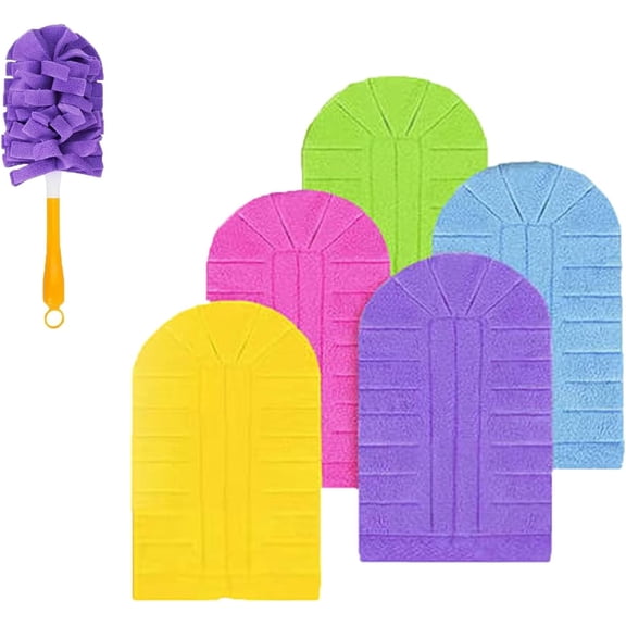 360° Electrostatic Duster Refills, The Sustainable Choice for a Dust-Free Home, Duster Refills Reusable, Duster Refills Washable for Hand Duster