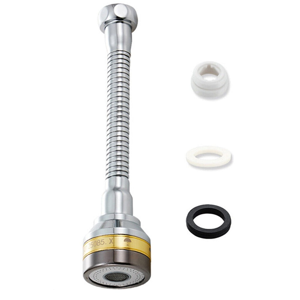 360° Faucet Extender Bendable Kitchen Sink Flexible Tap Spray Head ...