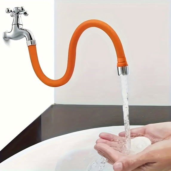 360° Faucet Spray Head Extender Rotating Universal Splash-Proof Kitchen ...