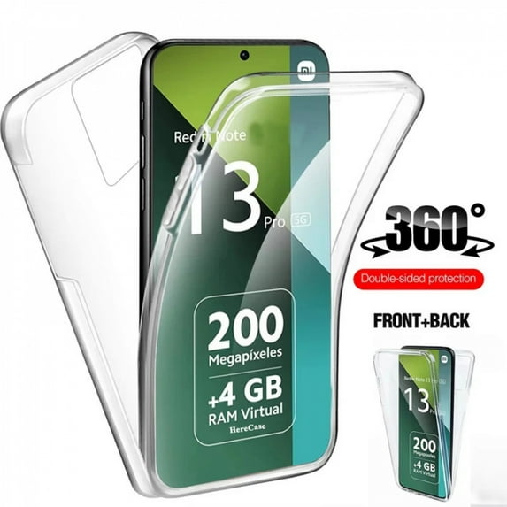 Funda 360 Uso Rudo Para Xiaomi Con Mica Protectora