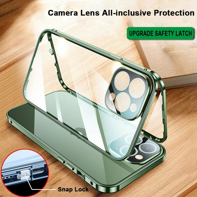 360° Full Protective Snap Lock Case For iPhone 15 14 13 12