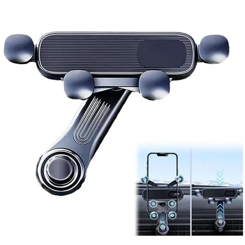 360 Invisible Rotatable Air Vent Mount Car Phone Holder For Car Dashboard Us